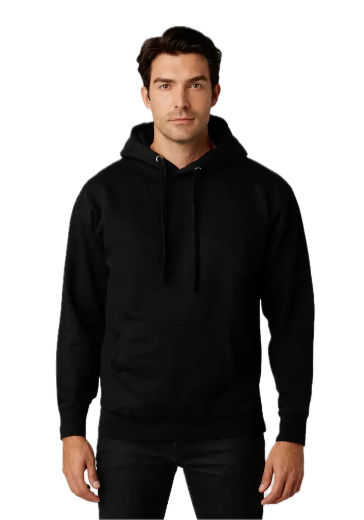 Unisex Premium Pullover Hoodie 8.5 oz (XS, Black)