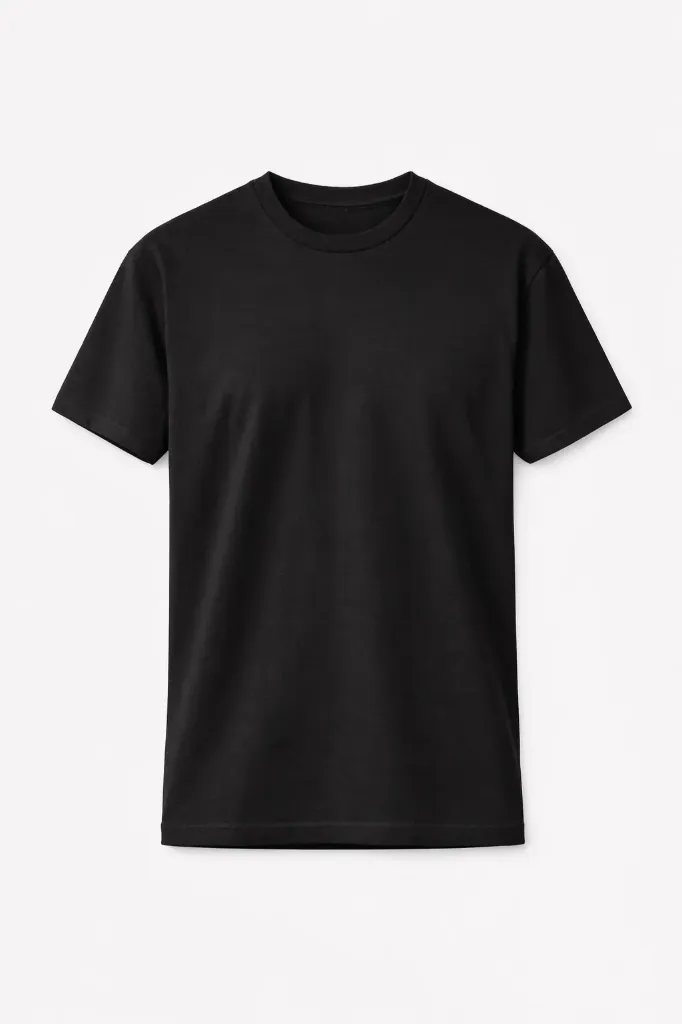 Unisex Eco Recycled T-Shirt  5.5 oz (Black, S)