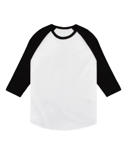 Unisex 3/4 Sleeve Baseball Tee 4.3 oz